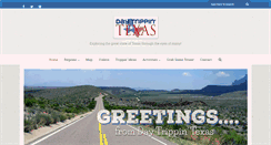 Desktop Screenshot of daytrippintexas.com